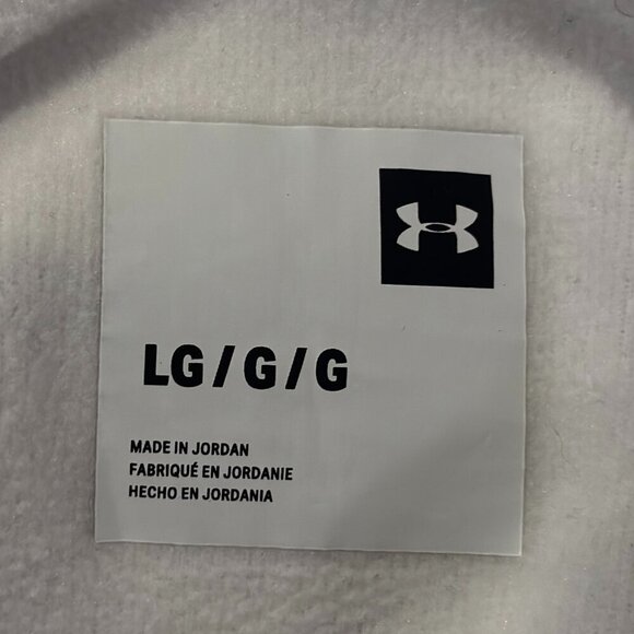 Under Armour Men’s Hoodie Size L – White Camo Pullover Sweatshirt - Picture 8 of 9